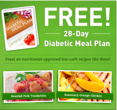 free 28 day diabetic meal plan