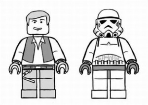 Lego Star Wars Coloring Page