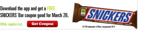 7 Eleven Free Snickers
