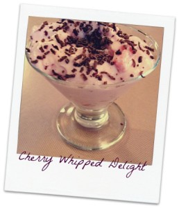 Cherry Whipped Delight