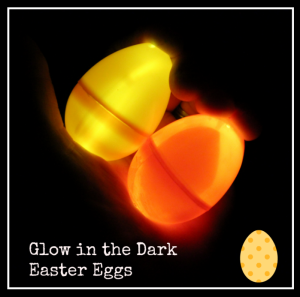 Glow in the dark easter eggs