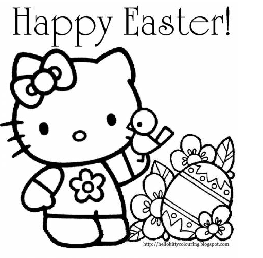 FREE Easter Coloring Pages - Debt Free Spending
