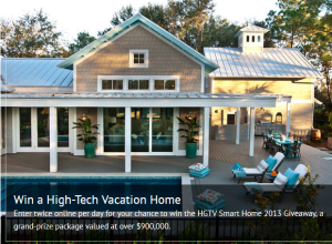 HGTV Smart Home Giveaway