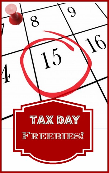 Tax Day Freebies