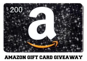 Amazon Gift Card Giveaway 200