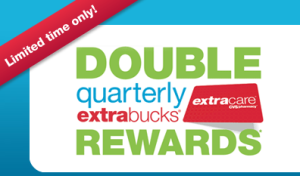 CVS Double Extra Bucks Rewards