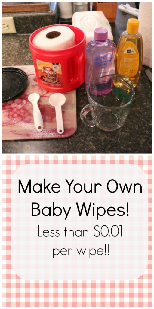 How to Make Your Own Baby Wipes