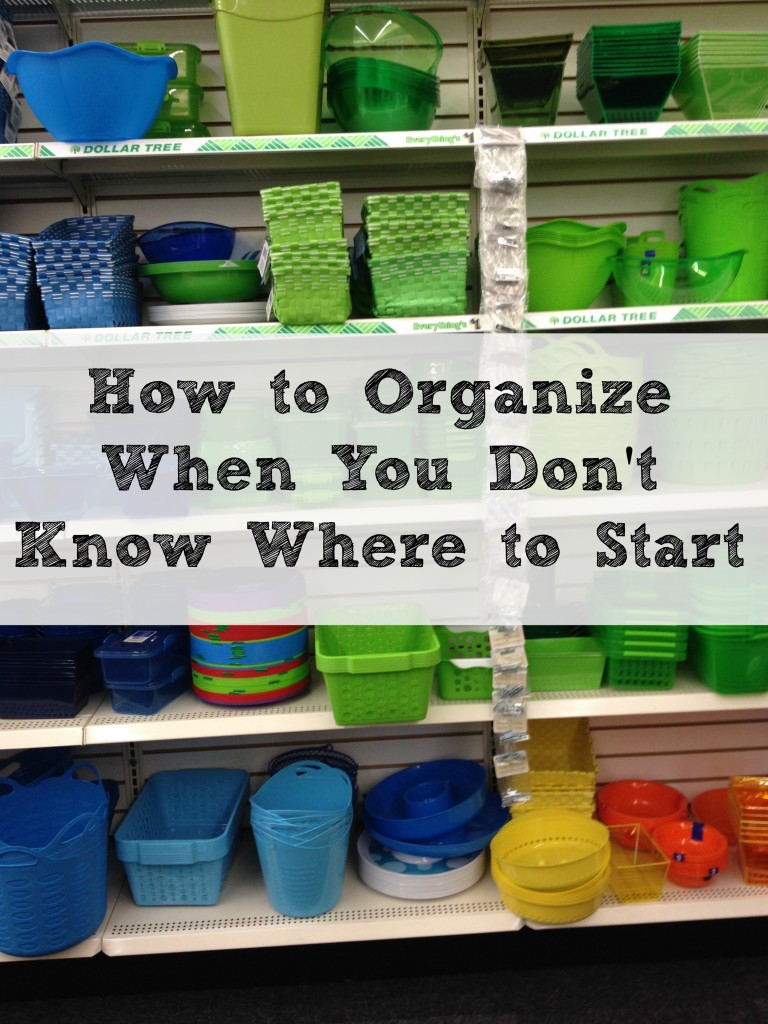 How to Start Organizing