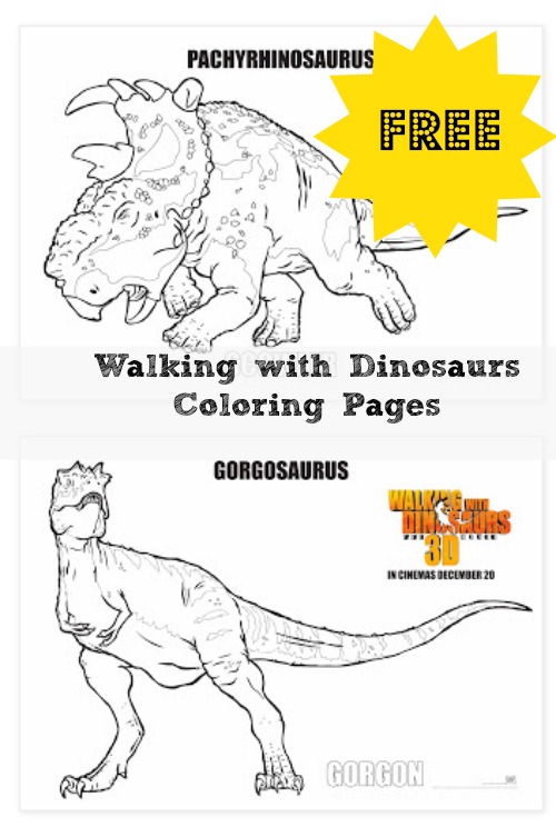 walking with dinosaurs pachyrhinosaurus coloring pages - photo #16