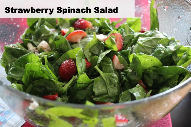 Strawberry Spinach Salad Recipe