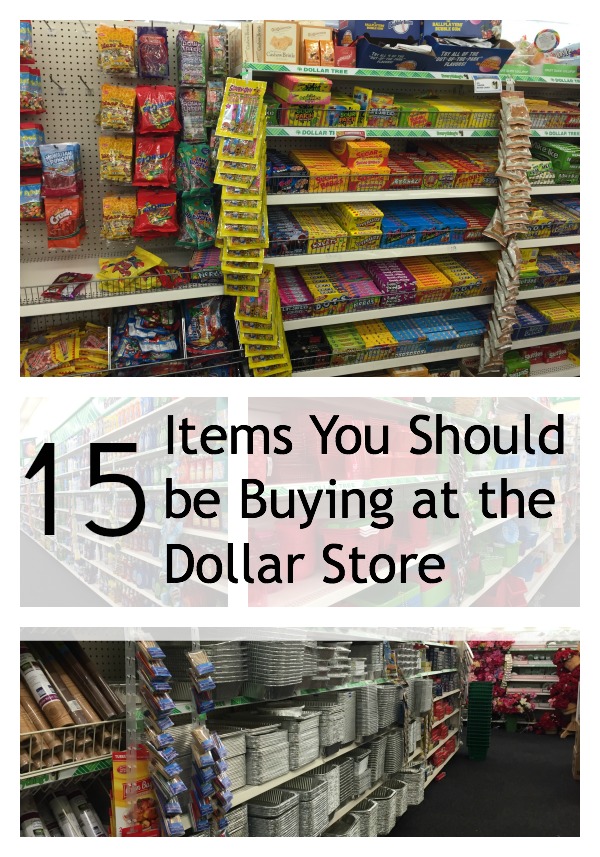 15 Things You Should Buy at the Dollar Store - Debt Free Spending