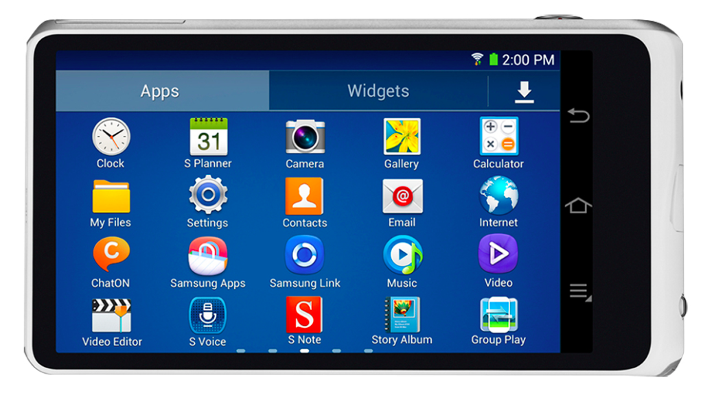 Samsung Galaxy Camera 2 Back