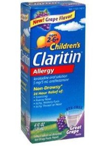 Claritin allergy