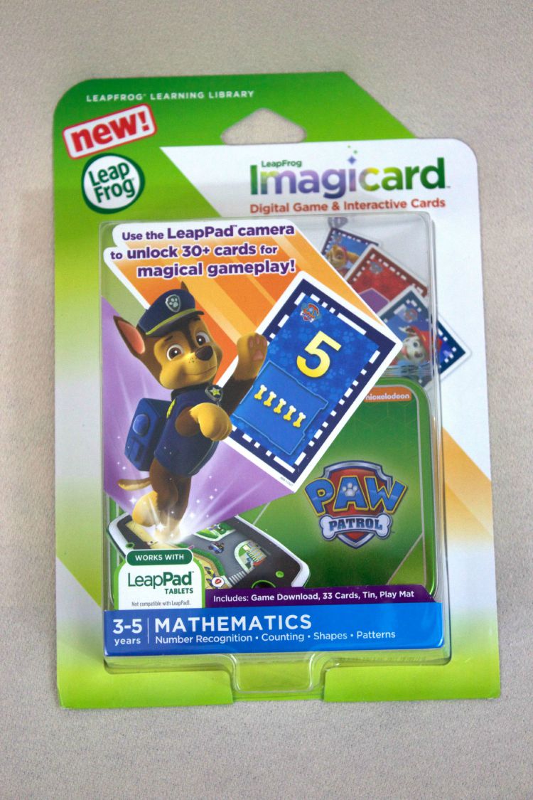 LeapFrog Learning Library ImagiCards Paw Patrol Digital Game & Interactive cards 