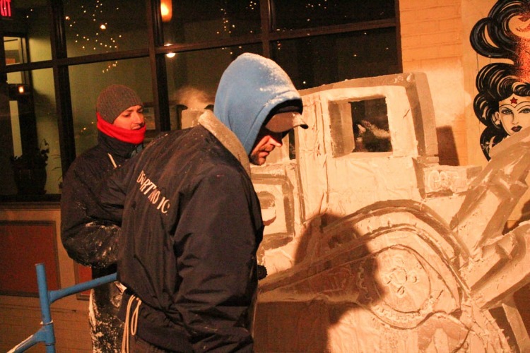 IceFest 2016 Carving
