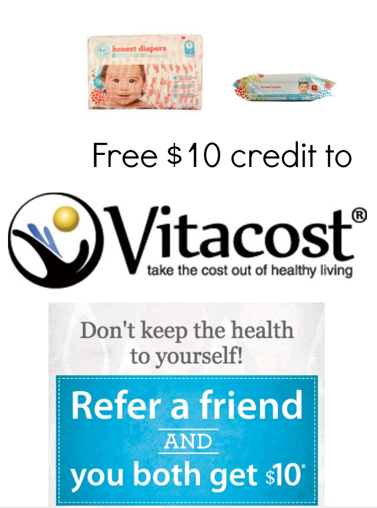 Vitacost credit
