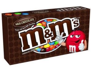 m and m box