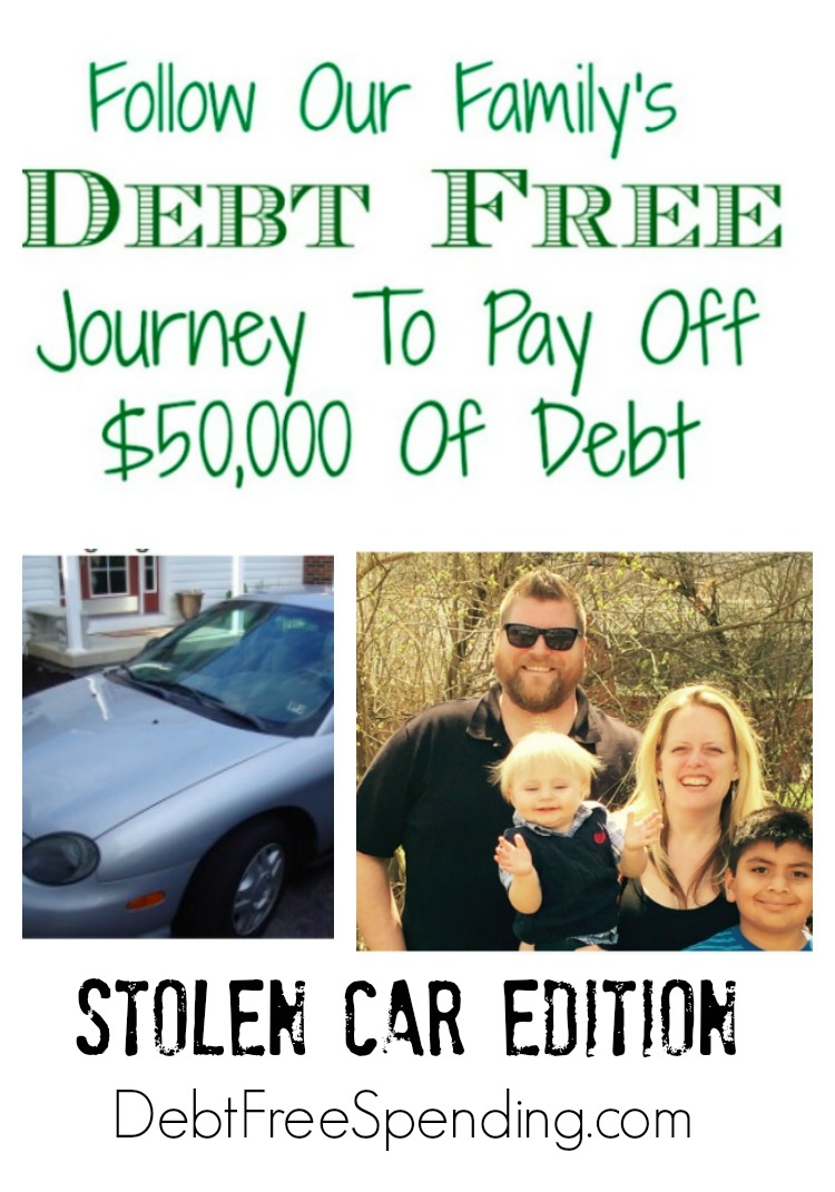 Debt Free Journey stolen car edition