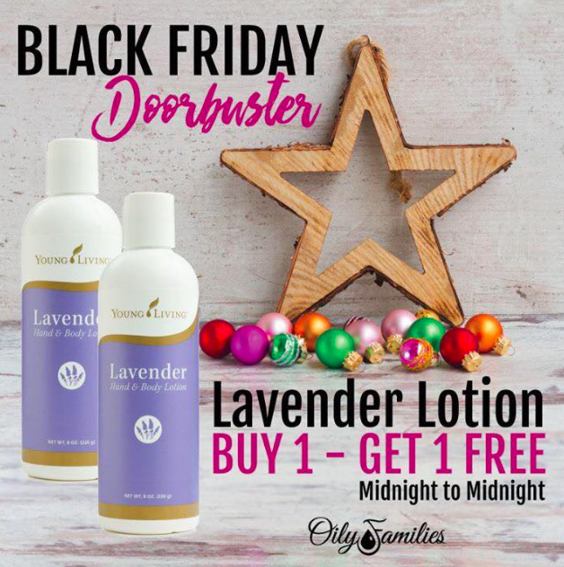 Young Living Black Friday 2016 Lavender Lotion