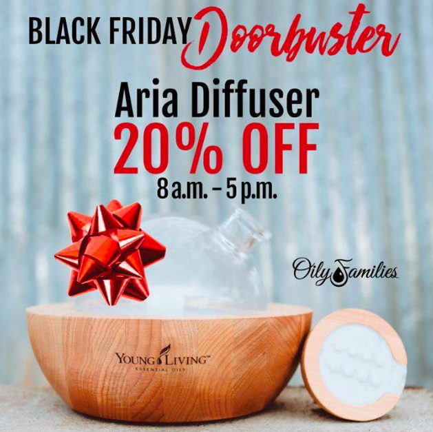 Young Living Black Friday 2016 Aria Diffuser