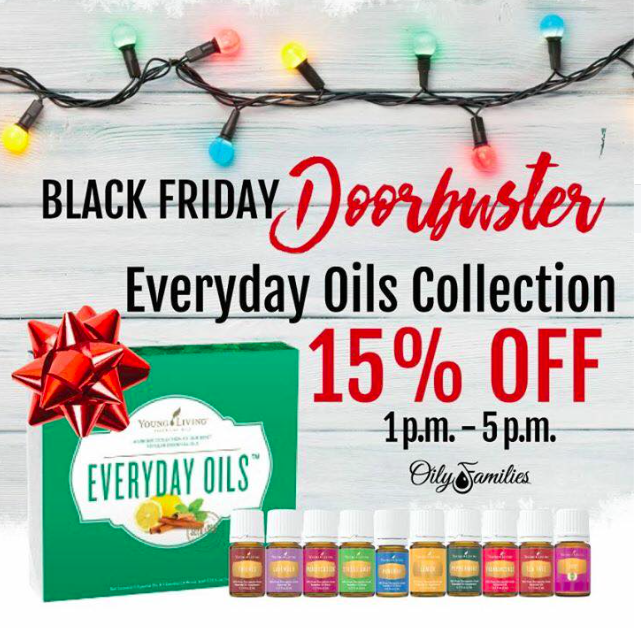 Young Living Black Friday 2016 Everyday Oils