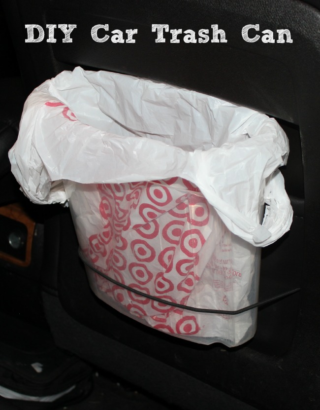 Make Your Own Car Trash Can Debt Free Spending - Diy Trash Container For Car