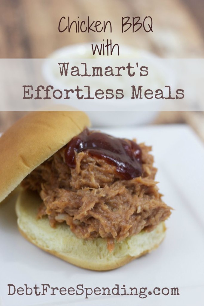Chicken BBQ With Walmart's Effortless Meals #EffortlessMeals #Ad - Debt ...