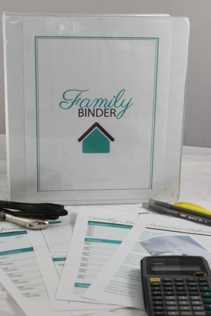 Free Printable Family Binder Printables