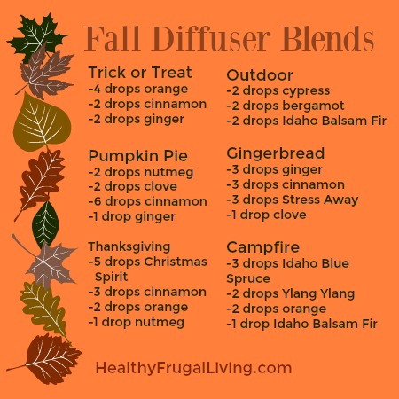 Young Living Fall Diffuser Blends