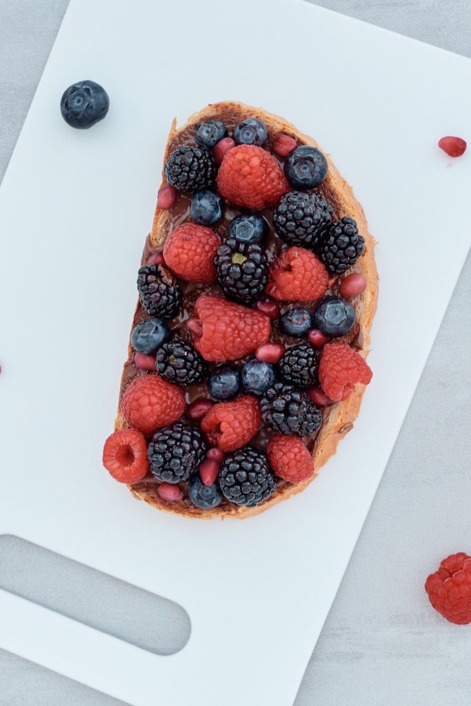 Hazelnut Fruit Toast