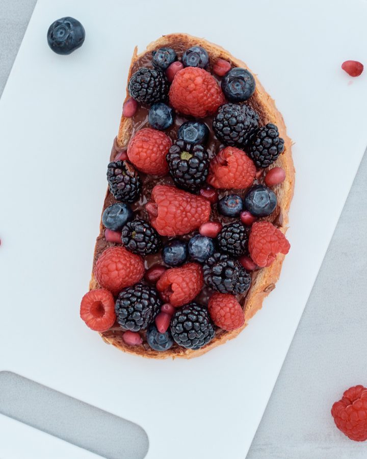 Hazelnut Fruit Toast